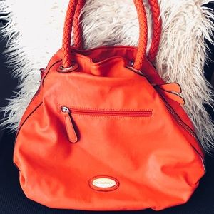 Big Buddha Orange Shoulder Bag